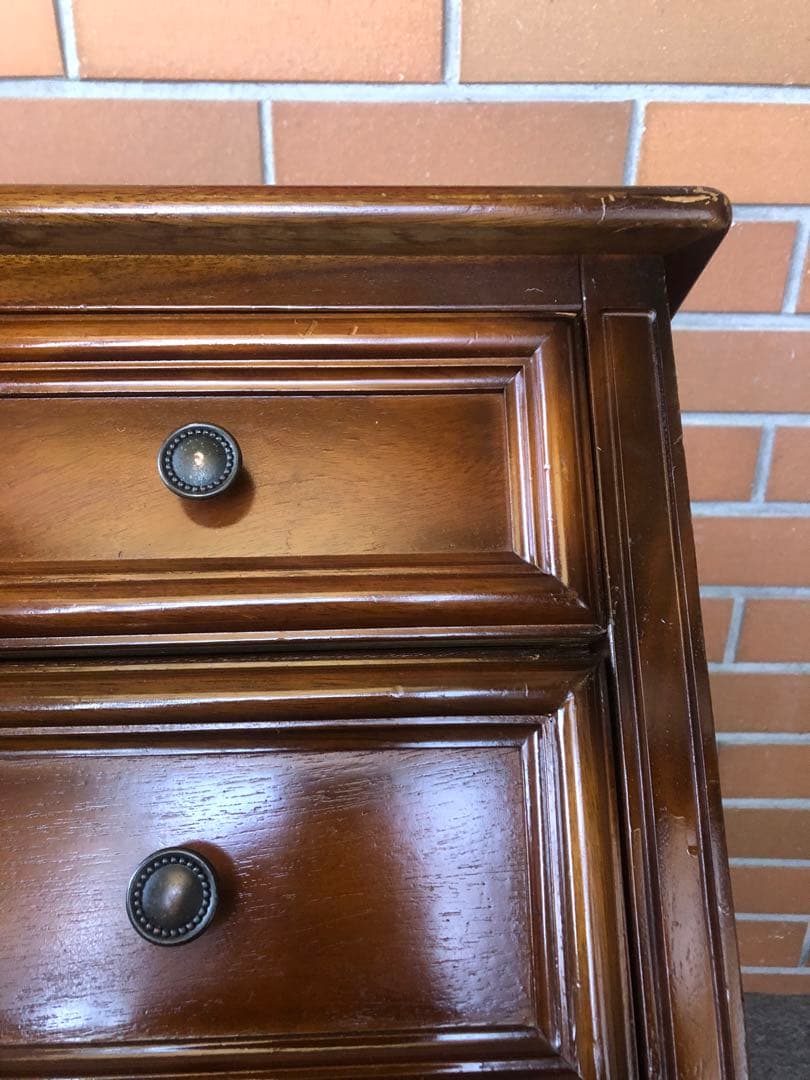 チェスト　ヨーロピアン風　アンティーク調　ヴィンテージ　花台　フラワースタンド