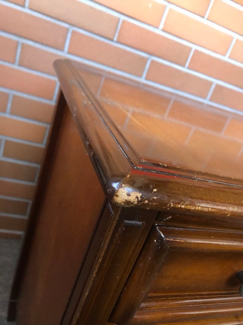 チェスト　ヨーロピアン風　アンティーク調　ヴィンテージ　花台　フラワースタンド