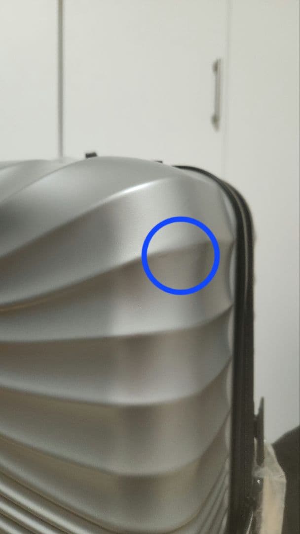 【新品未使用】THE NORTH FACE シルバー スーツケース 24インチ