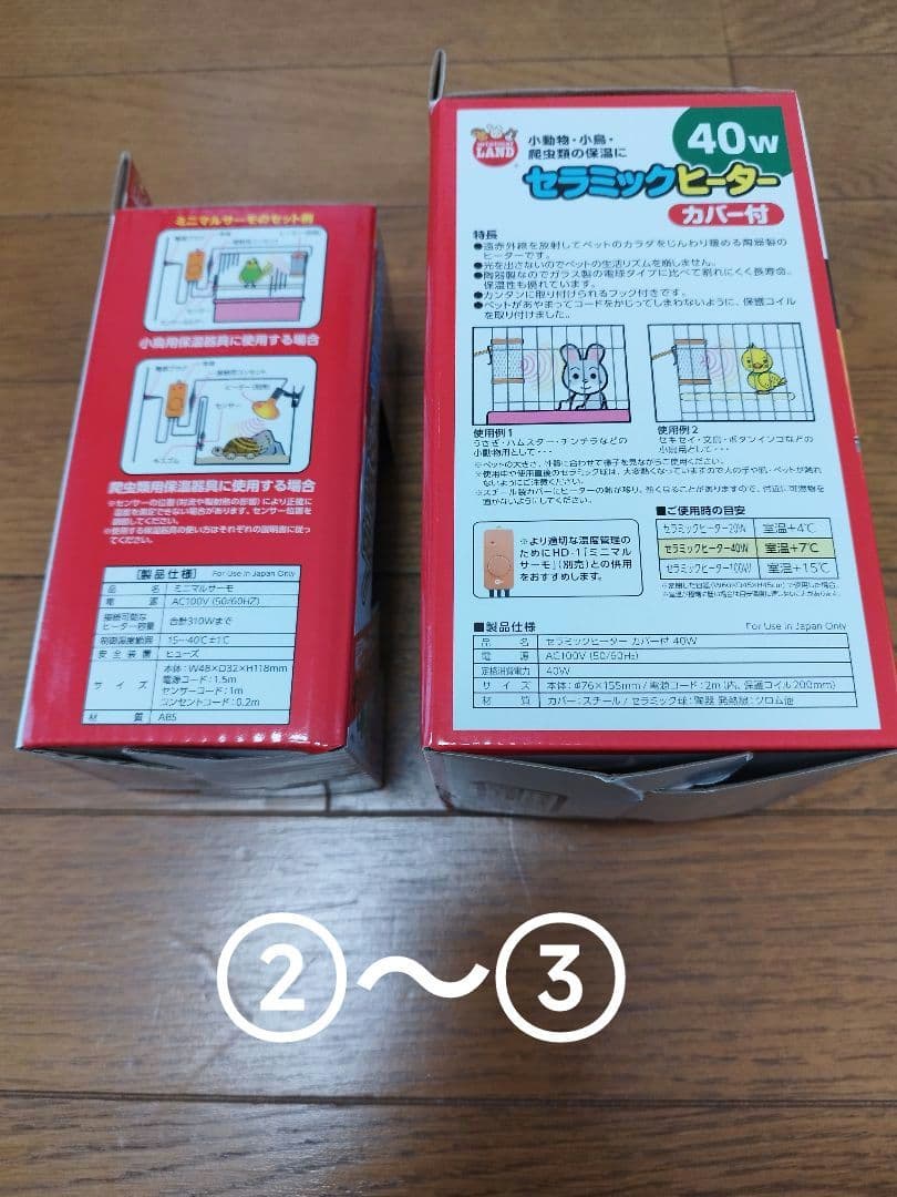 小動物保温セット