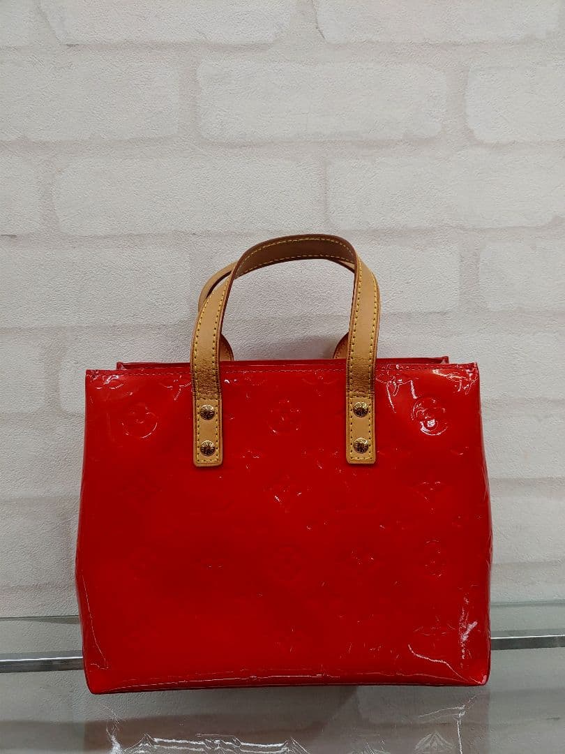 ルイヴィトン ヴェルニ リードPM ハンドバッグ ミニトート ポムダムール