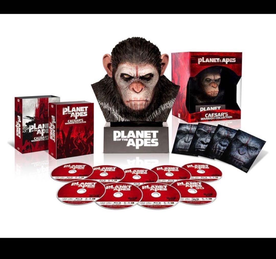猿の惑星 ブルーレイ・コレクション 〈ウォーリアー・シーザー・ヘッド付〉