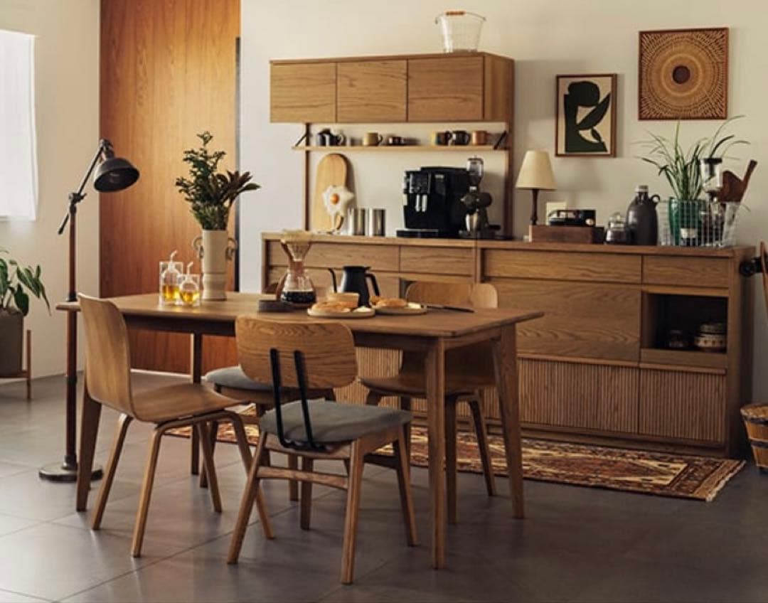 ★新品未使用★unico DIFE ダイニングテーブル