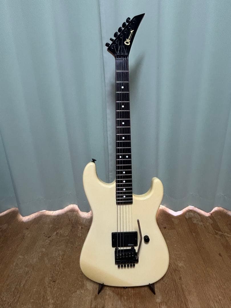 Cravel エレキギター アイボリー