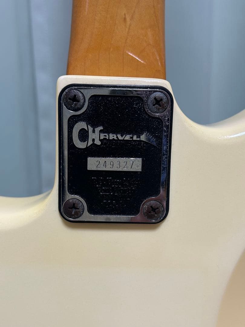 Cravel エレキギター アイボリー