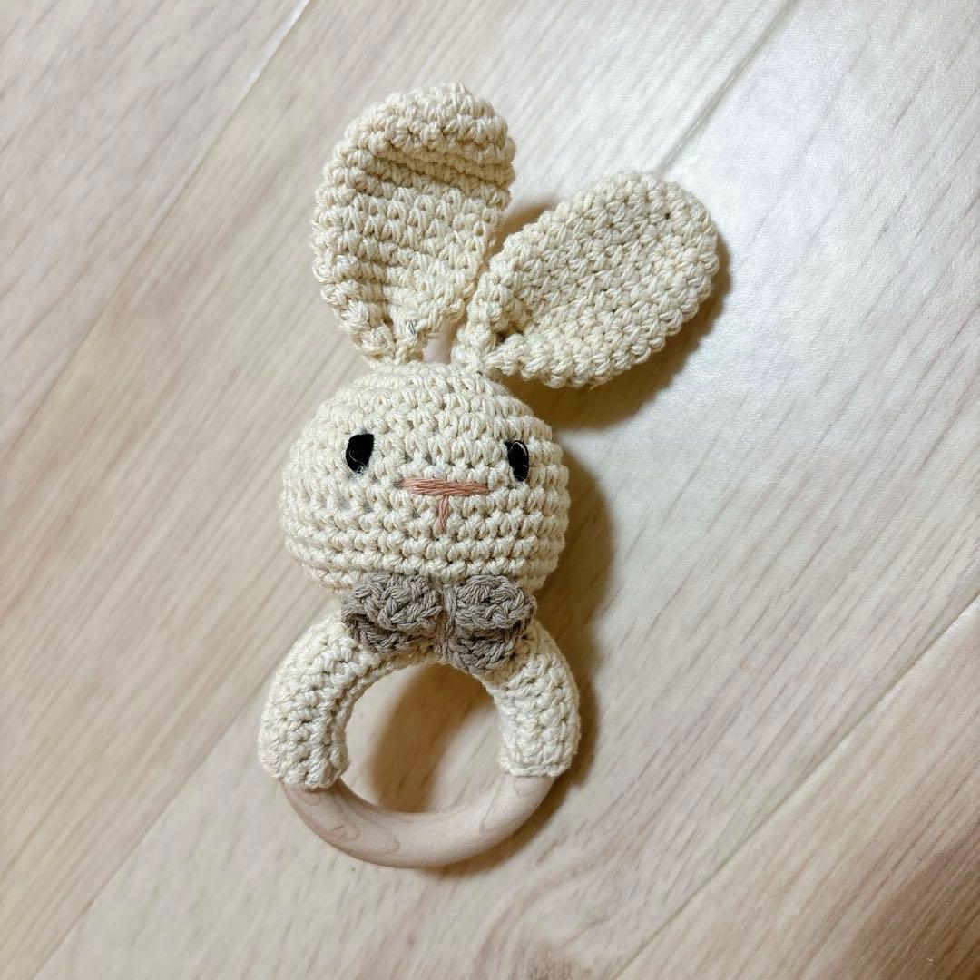 新品⭐️赤ちゃん用おもちゃ ベビー玩具 音が鳴る うさぎ お祝い プレゼント