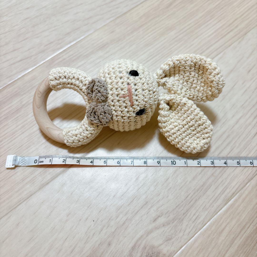 新品⭐️赤ちゃん用おもちゃ ベビー玩具 音が鳴る うさぎ お祝い プレゼント