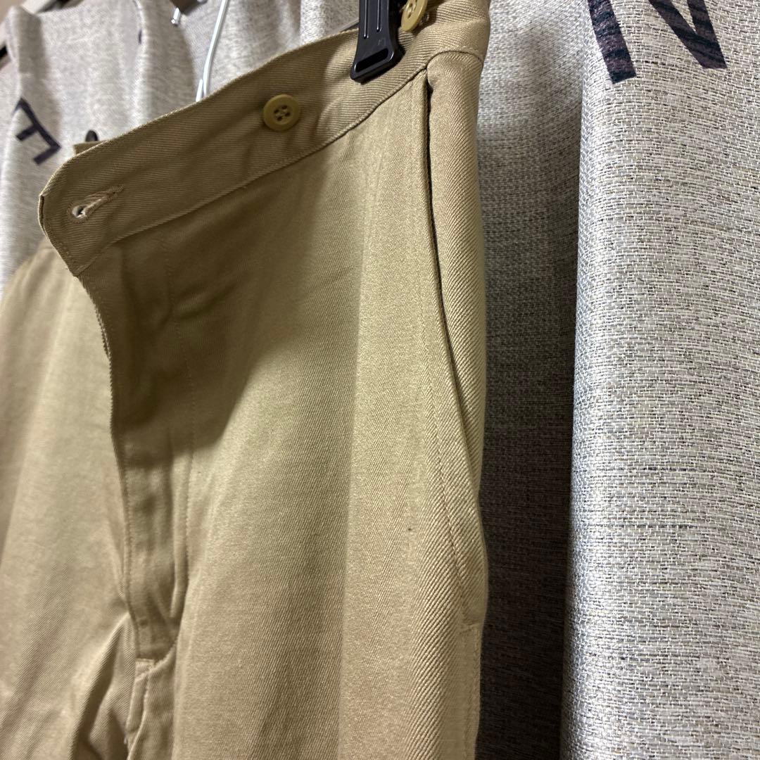 COMOLI コットンチノオーバーパンツ【1】