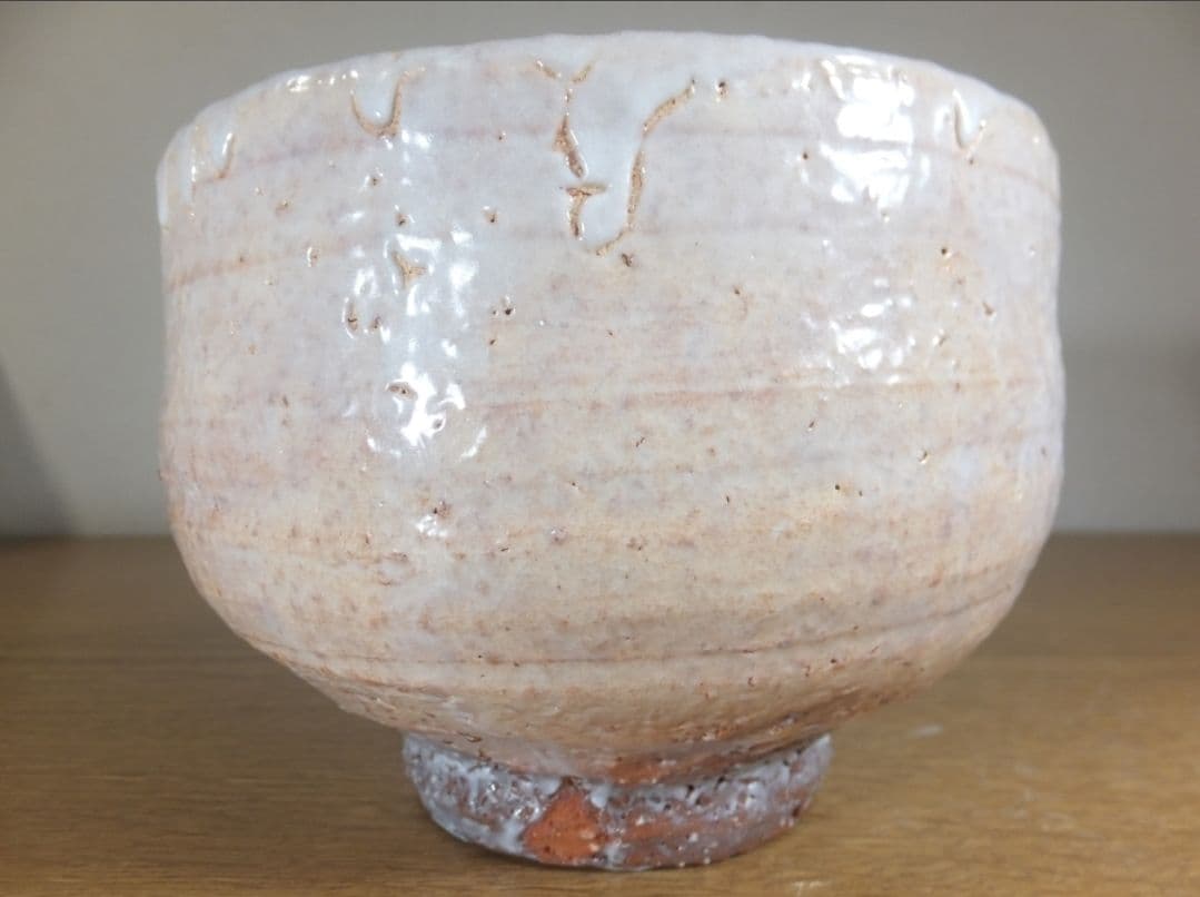 真作保証 大和保男 自作 萩焼 県指定無形文化財 コレクター放出品 山口県