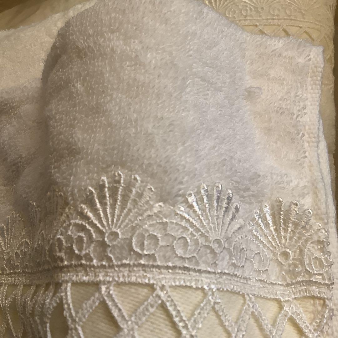 新品 バスタオル CHIKAZAWA 近沢レース 内野 タオルセット ハンカチ