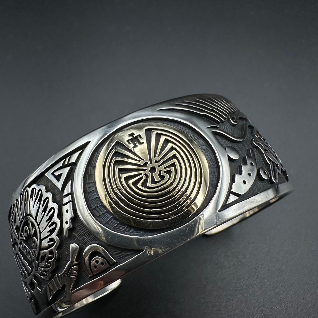 Hopi Jason takala K14 メイズ オーバーレイ バングル