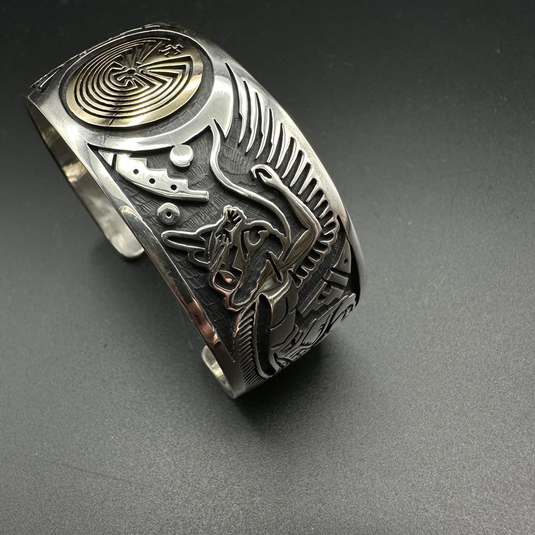 Hopi Jason takala K14 メイズ オーバーレイ バングル