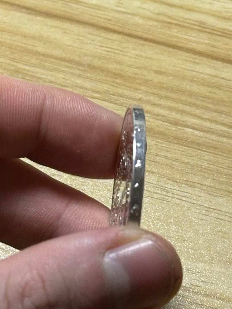 1975年 50フラン 銀貨　極美品　専門査定済み