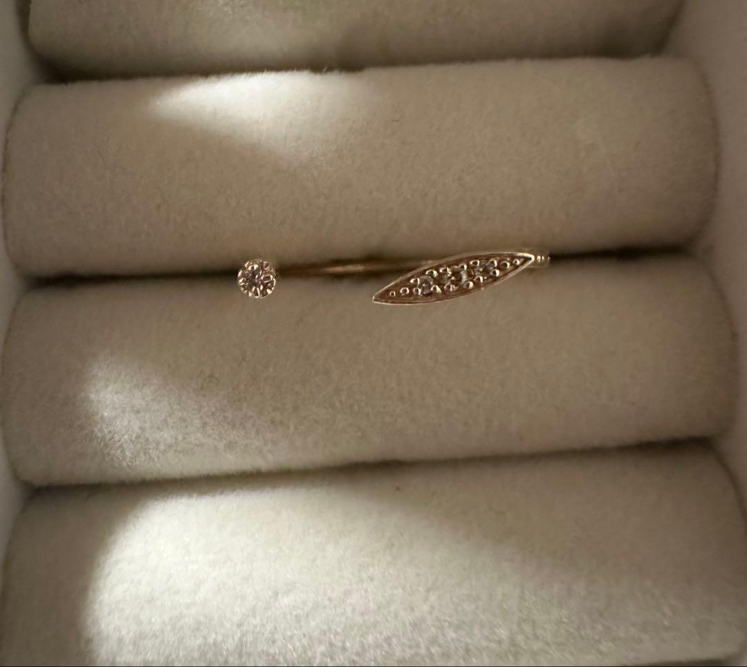 agete 限定版 K10ゴールド リング