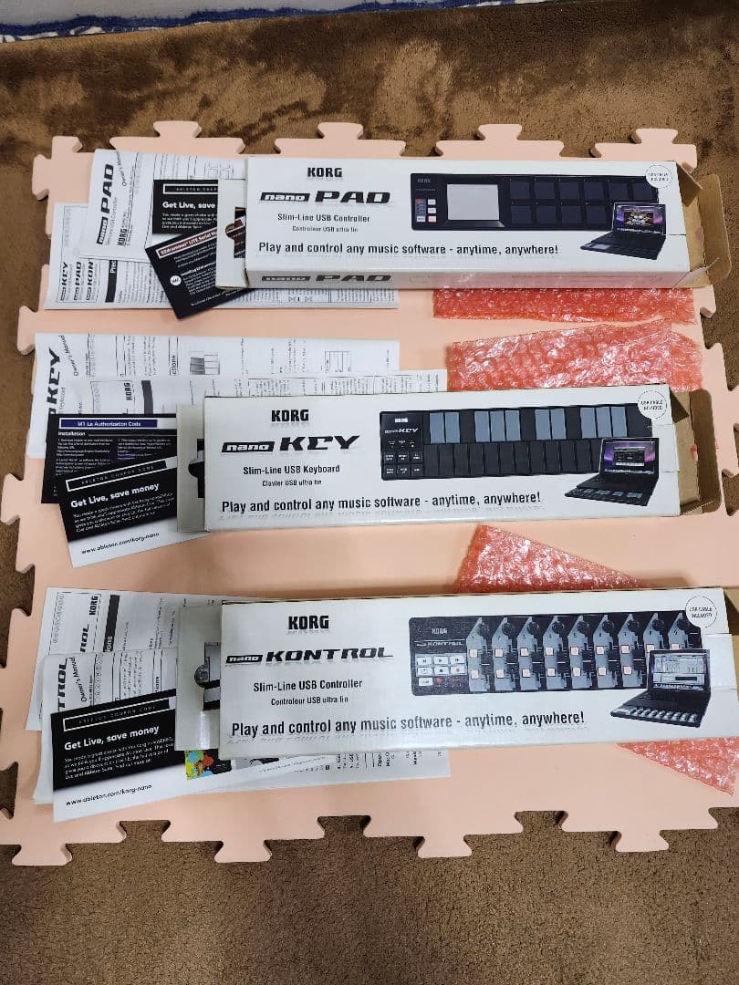 美品 KORG nanoシリーズセット 箱あり（値段は交渉ください）
