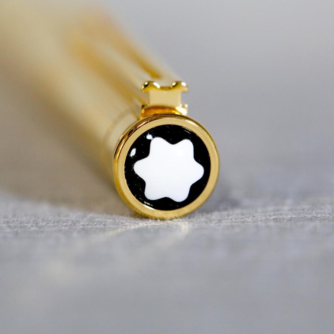 【極美品 送料込み】モンブラン ボールペン ノブレス ゴールド