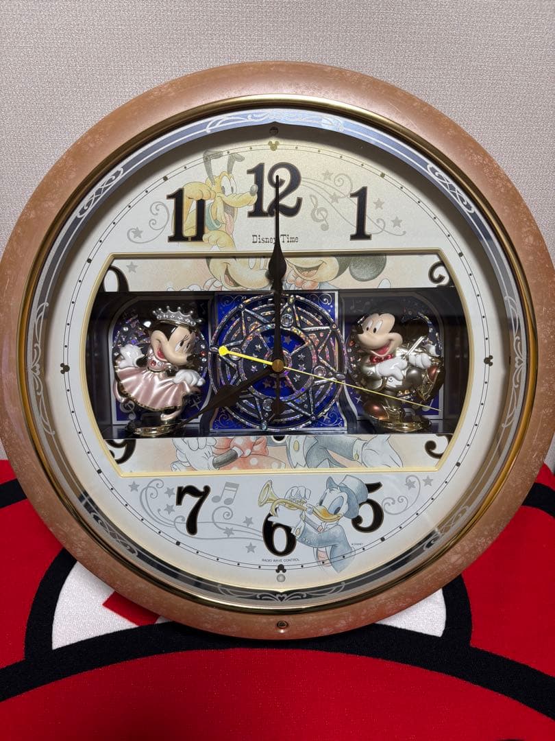 ミッキーマウス からくり音楽付き掛時計 ✨セイコー ディズニー FW561A