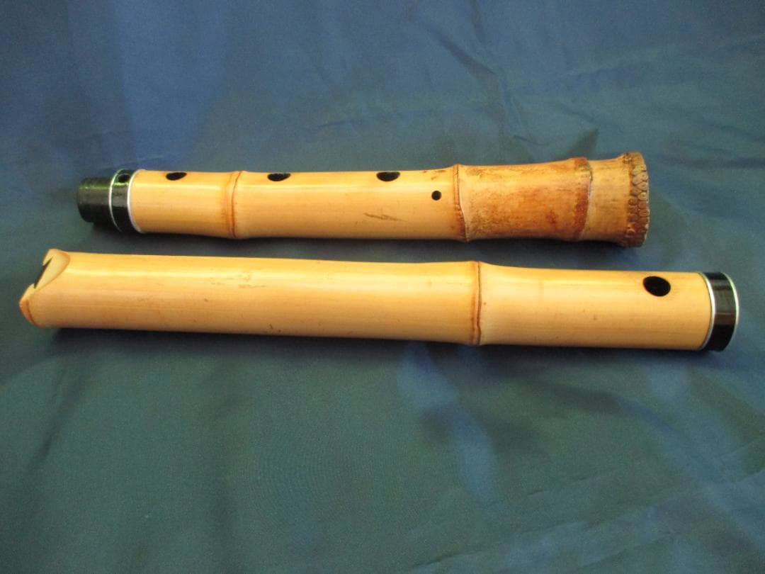尺八　１尺９寸　7孔　竹治