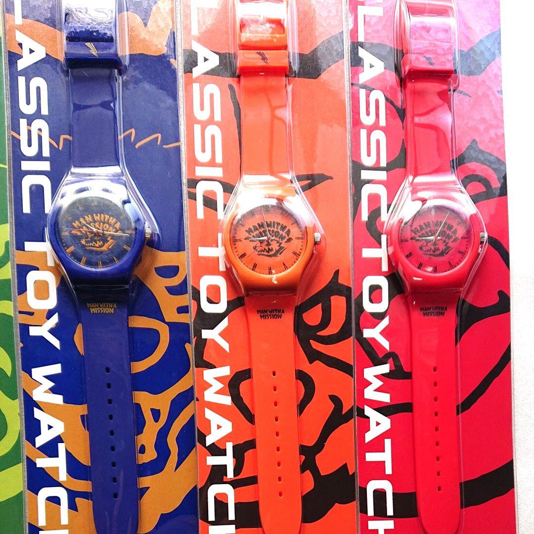 MAN WITH A MISSION■トイウォッチ５個組■全て未使用■■■時計