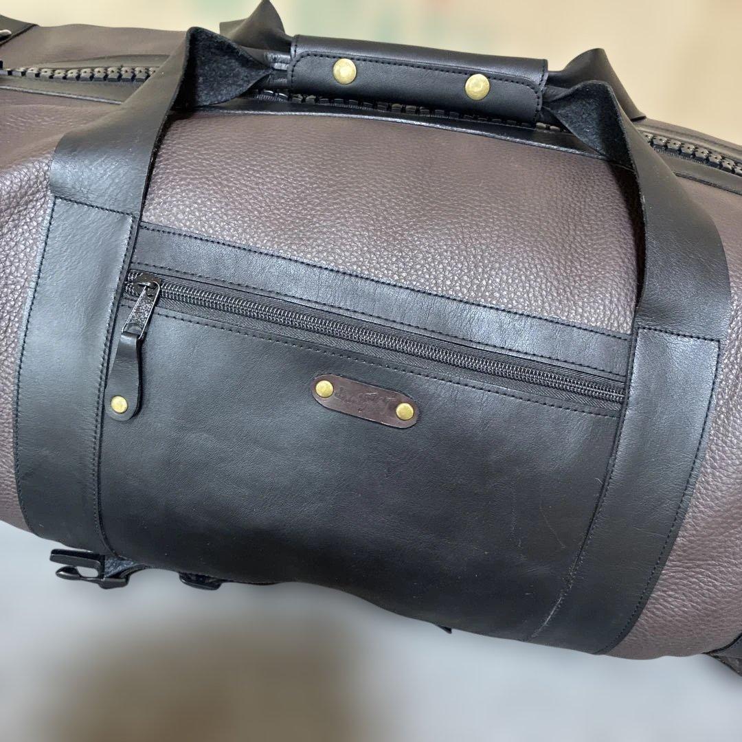 シーシーバーバック・バイクバック・3wayバック・レザーボストン・ハンドメイド