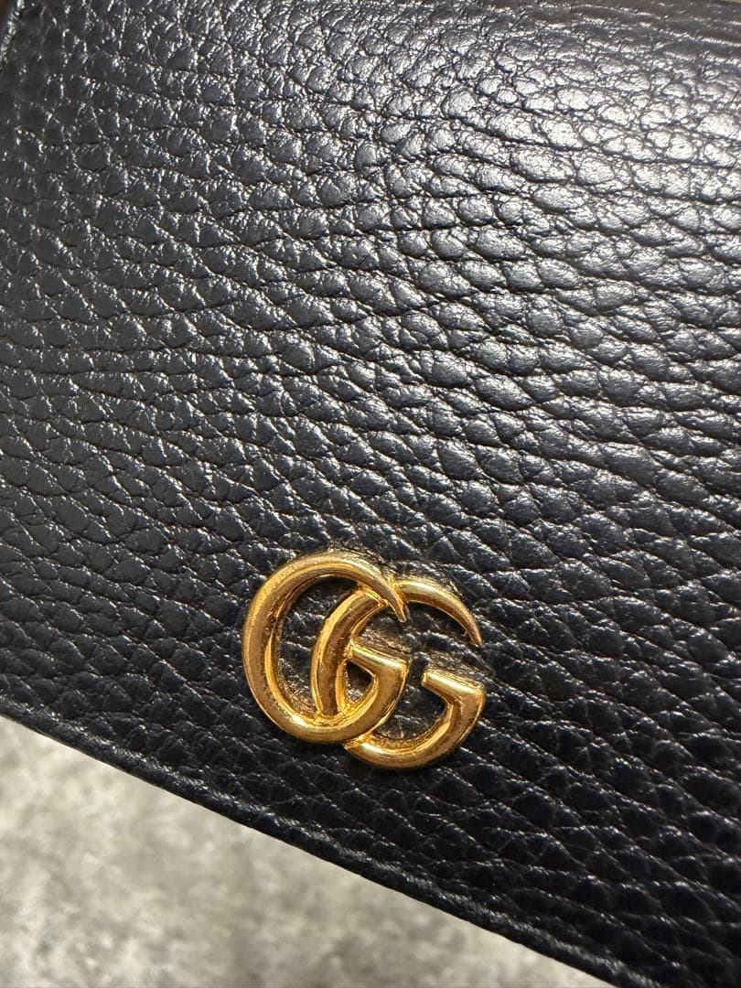 GUCCIダブルGカードケースウォレット