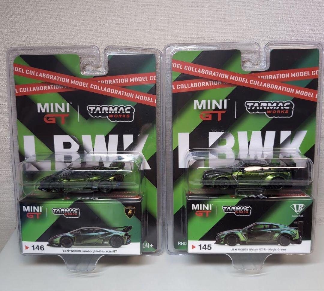 MiNiGT ターマックワークス　GTR ランボルギーニ　2台セット