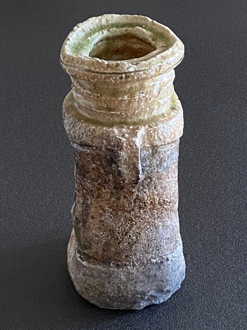 信楽焼　花瓶　花器　花入　井村侊生　　#3403