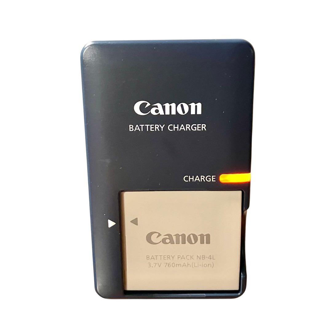 【動作品】Canon IXY 600F パープル コンデジ デジカメ 充電器付