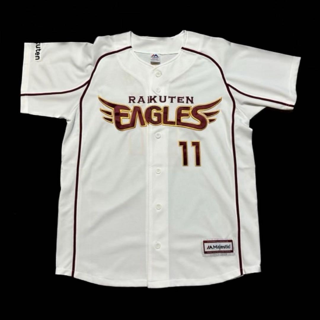 楽天イーグルス　岸孝之　直筆サイン　ユニフォームMサイズ