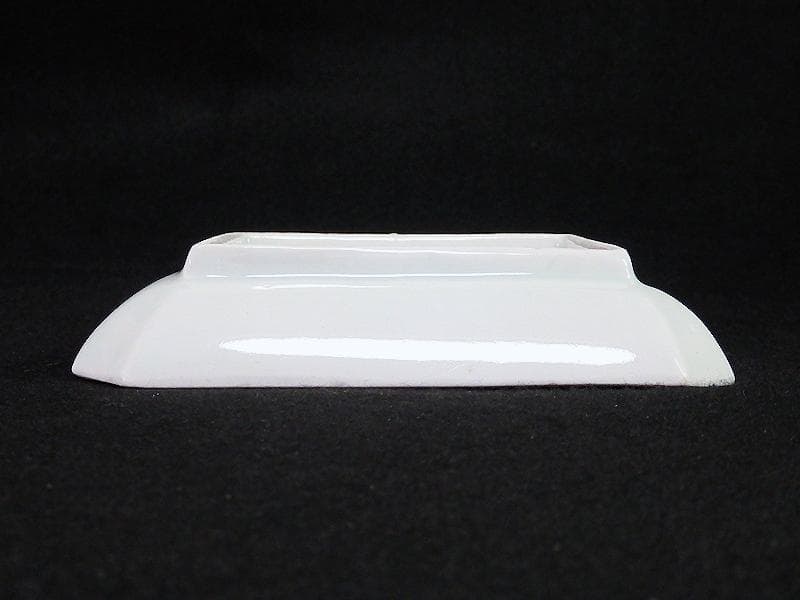 古伊万里　染錦　牡丹の図　角皿　５枚　C590AS- BLz