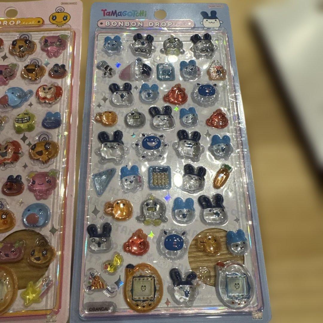 Tamagotchi キャラクターシール 3パックセット