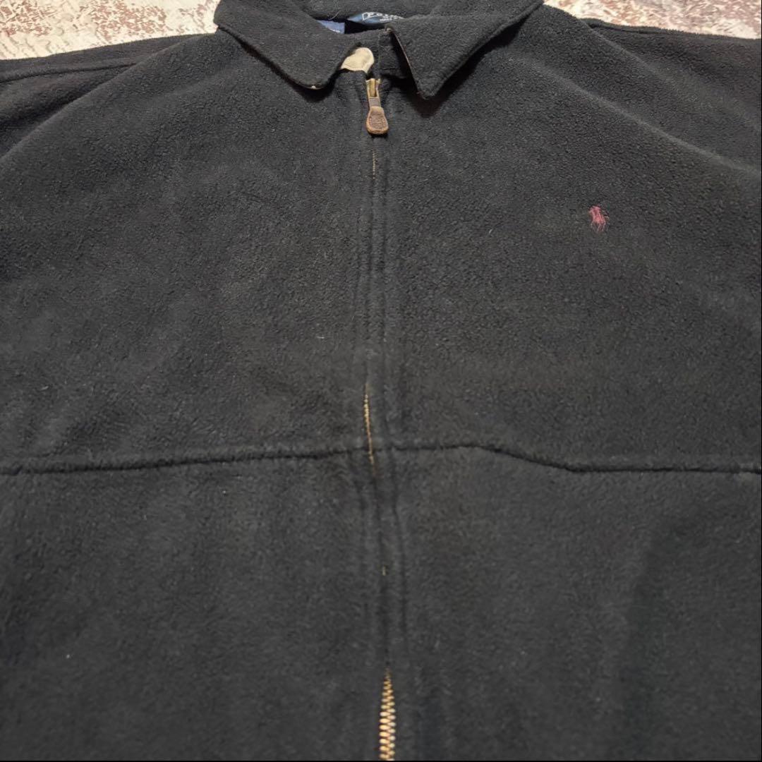 フリース 80s- USA製 ラルフローレン スウィングトップ ドリズラー XL