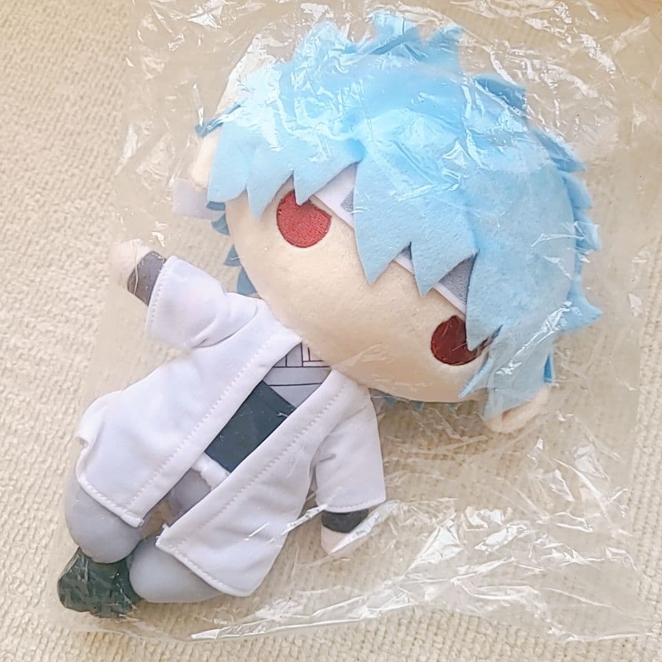 新品未使用　銀魂　ぬいぐるみペンポーチ ジャンプフェスタ2016　白夜叉　銀時