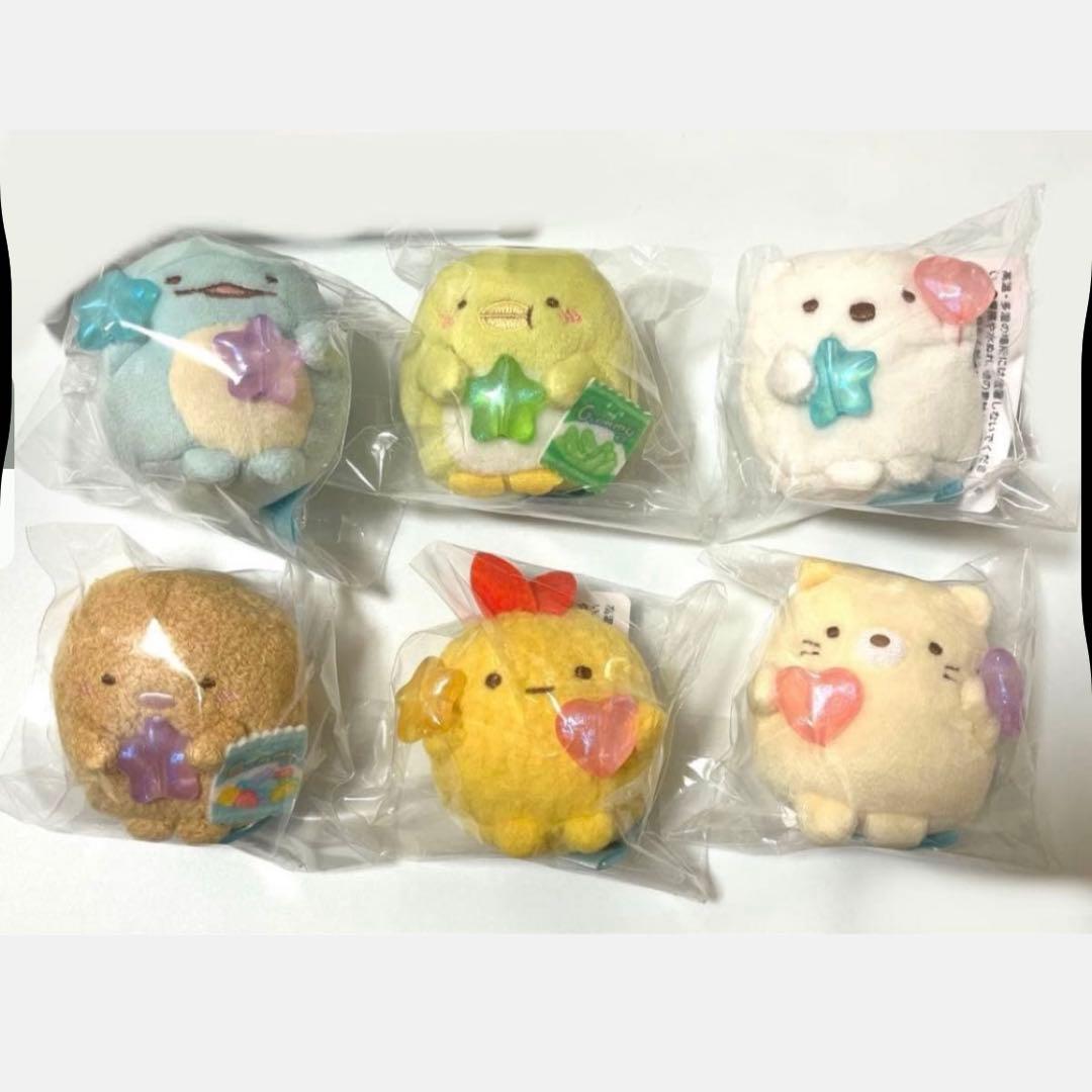 すみっコぐらし　グミグミパーティー　てのりぬいぐるみ　全種類セット☆