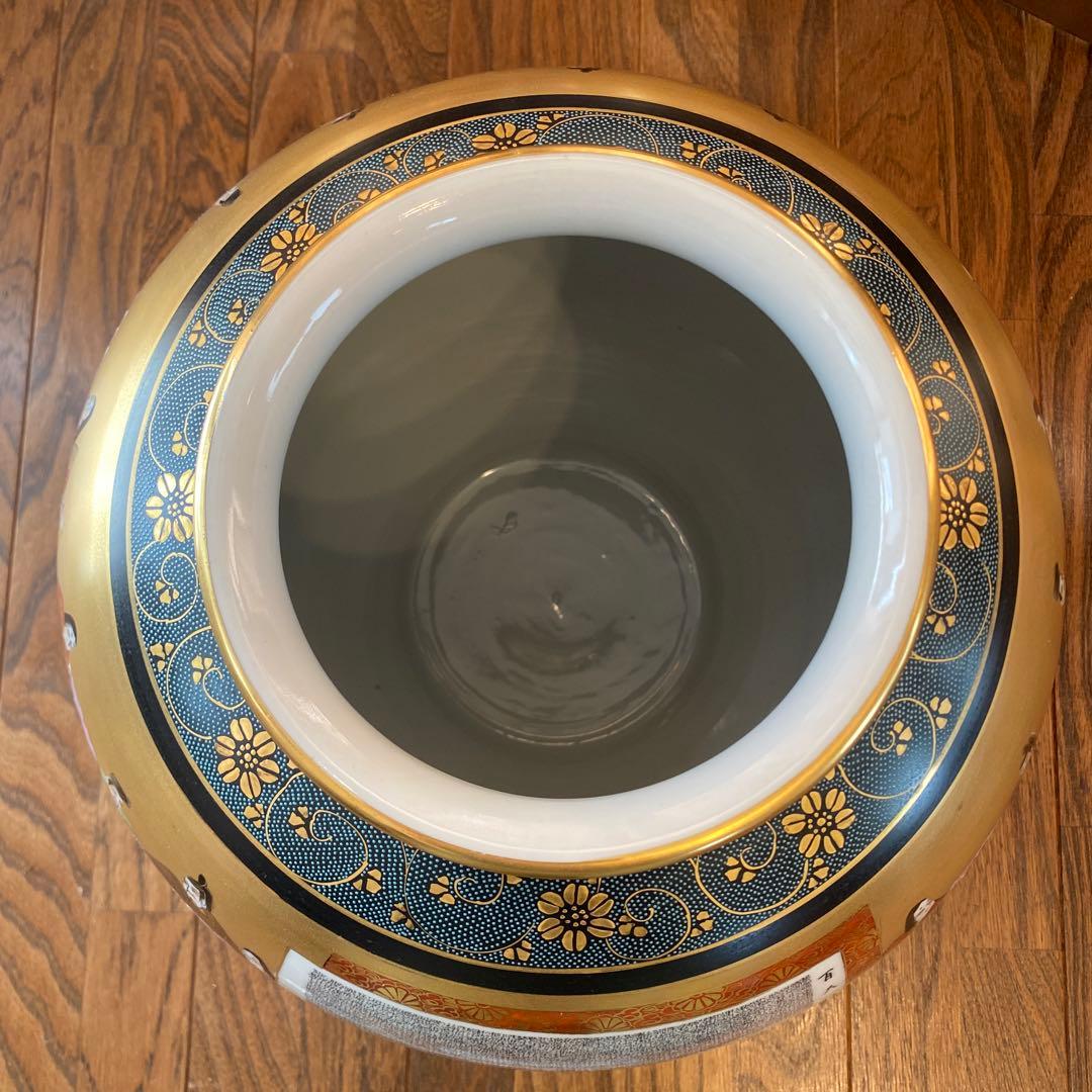 良品】　九谷焼　百人一首　(木箱付き)