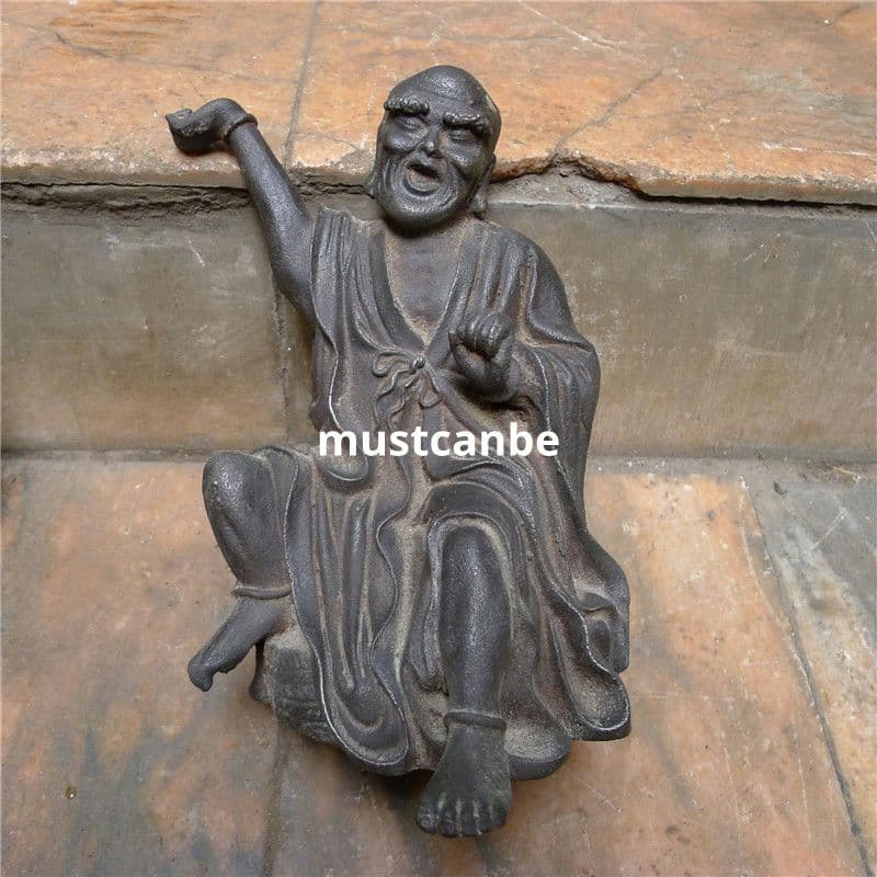 鉄製 仏像 十八羅漢像 茶室 博古架 仏堂 工芸品 置物