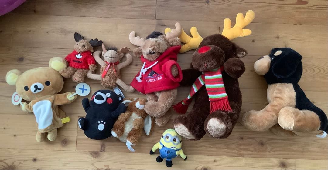 ベイマックス　カナダ産ムース ディズニー ぬいぐるみ 他　まとめ売り