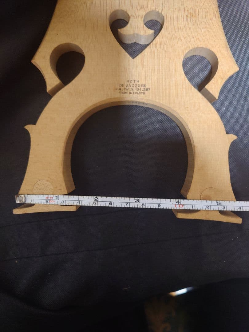 コントラバス駒　ROTHフランス製　可変式