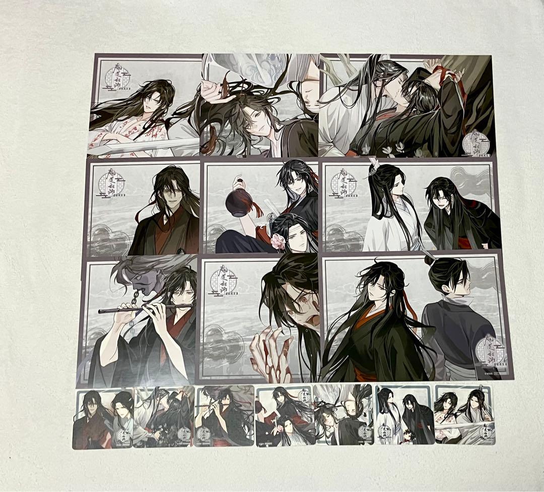 魔道祖師　THEキャラカフェ　公式茶屋　ランチョン　コースター　セット