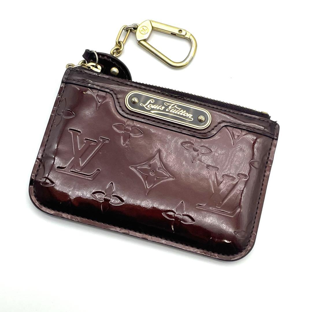 ルイヴィトン M93557 ケース モノグラム ヴェルニ ゴールド金具