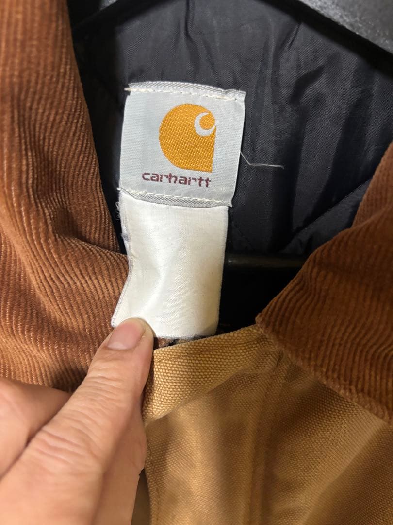 USA製　希少サイズ　Carhartt トラディショナルジャケット　ベージュ　L