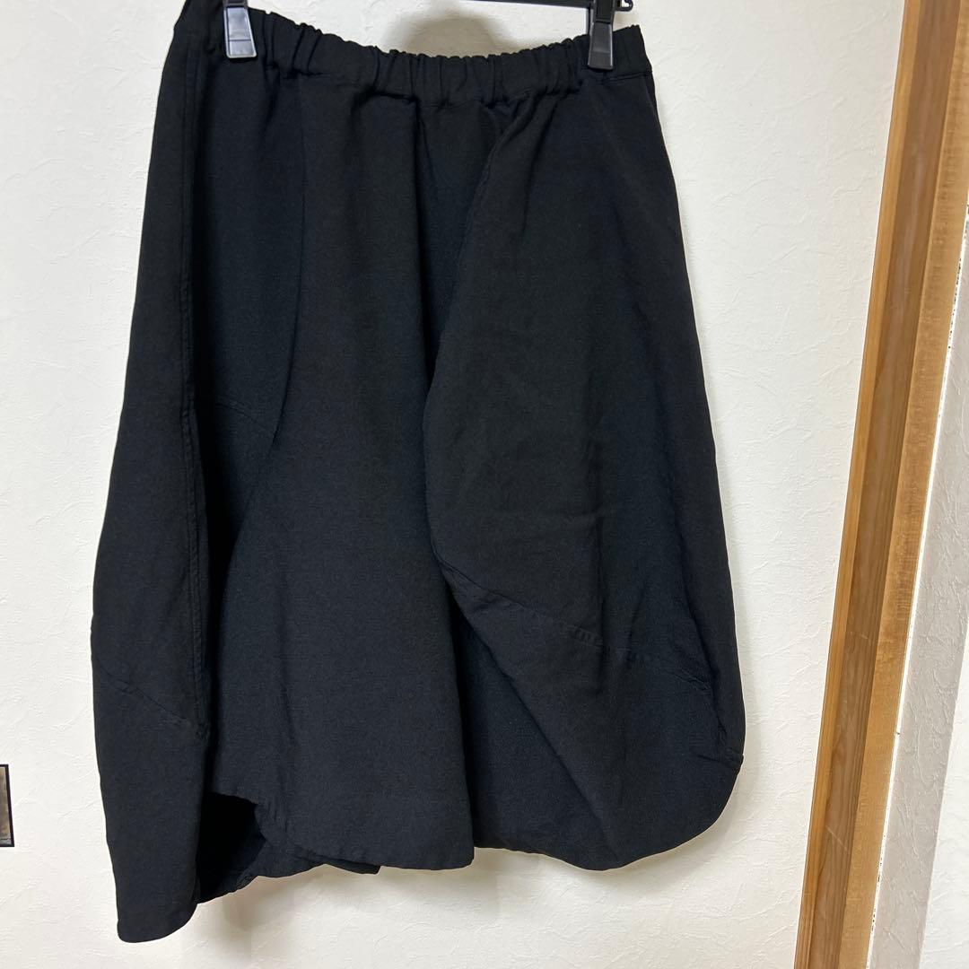 コムデギャルソン　アシンメトリーデザインスカート ブラック