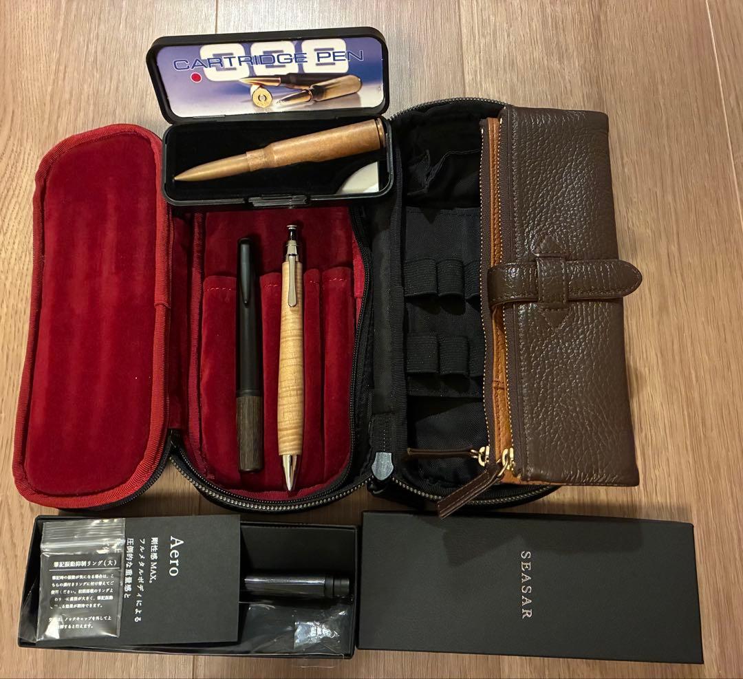 SEASAR レザー ペンケース