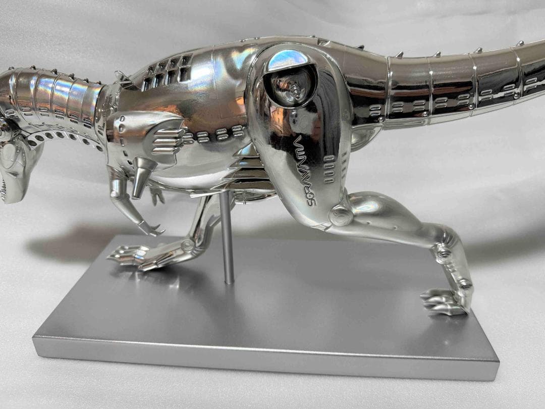 空山基 Sorayama Hajime T-Rex サイボーグ恐竜 (シルバー)
