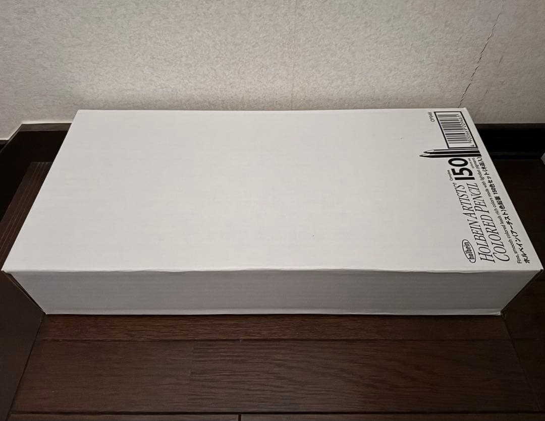 新品 未使用 ホルベイン アーチスト 色鉛筆 木函セット 150色 木箱 全色