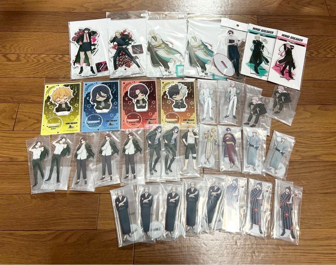 未開封‼️バラ売り可‼️WIND BREAKER アクスタ　アクリルキーホルダー