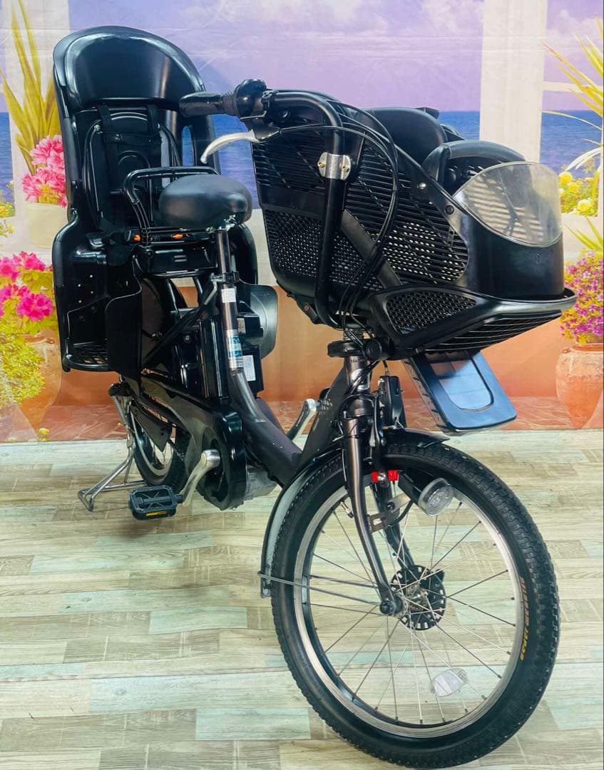 超特価！アンジェリーノ⭐️ブリヂストン子供乗せ電動アシスト自転車Y3058