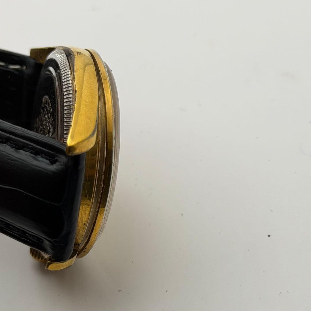 【OH済】オリエント　ゴールド　ウィークリー　ホワイト　デイト　029614