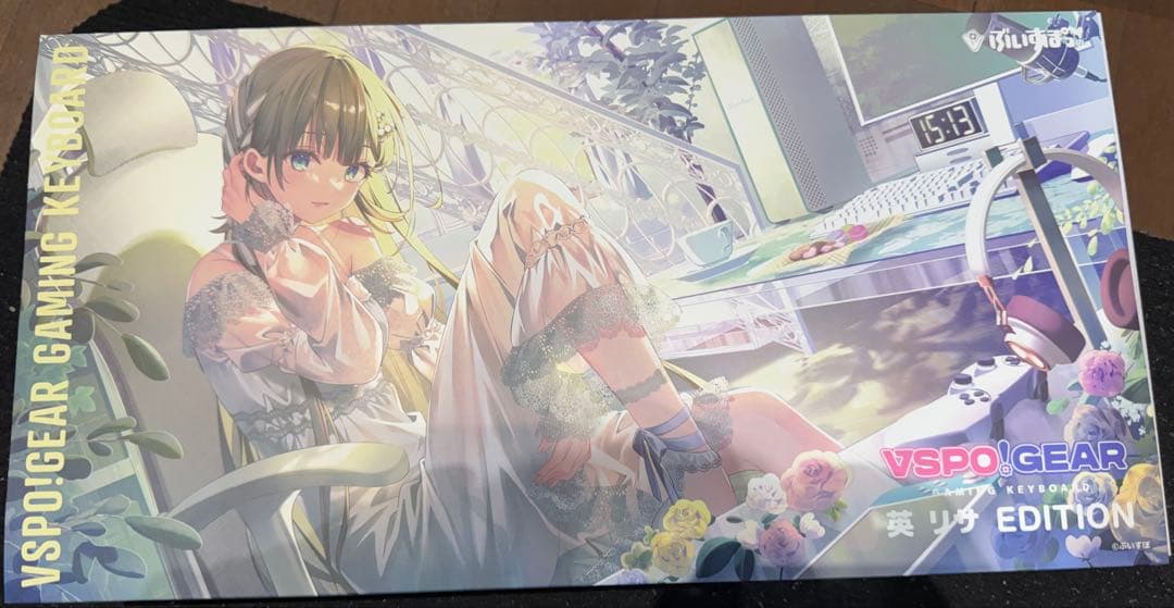 VSPO! GEAR ゲーミングキーボード 英リサ