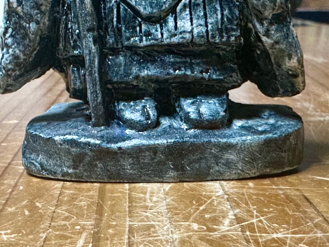 再値下げ　新品　清水焼　お地蔵さん　陶器　置物　勇三作　安心菩薩